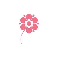 Flower Icon - Representing Beauty, Nature, and Blossoming New Beginnings vector