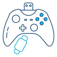 xbox wireless controller shock blue - wireless - bluetooth - usb - xbox series x, xbox series s, vector