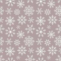 snowflakes seamless pattern Winter design on Christmas theme Christmas or New Year Repeating background wallpaper vector