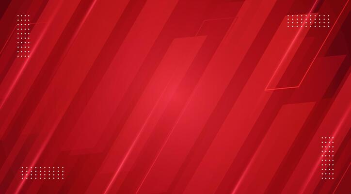 Red Modern geometric shapes background. Gradient abstract banner. Template for landing page design or website background