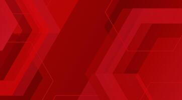 Abstract red color combination geometric background. Dynamic shape composition. Cool background design for banners and posters vector