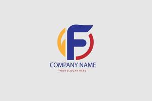 A logo design for a company name vector