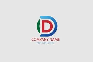 A logo design for a company name vector