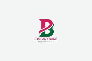 A logo for a company that is made up of the letter b vector