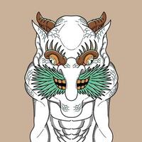 Illustration art that is suitable for use for branding, advertising and other needs vector