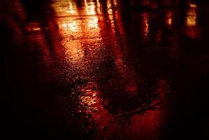 A red and black background photo