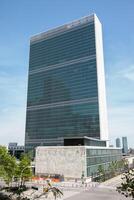 A large building with a large window photo