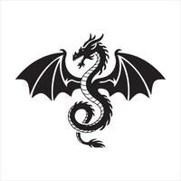 Dragon design EPS file vector