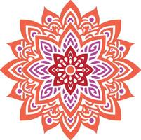 Blossom Patterns, Floral Mandalas for Mindfulness vector
