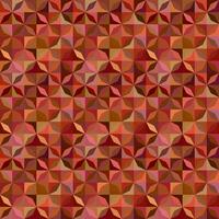 Brown abstractal striped shape mosaic pattern background - floor graphic vector