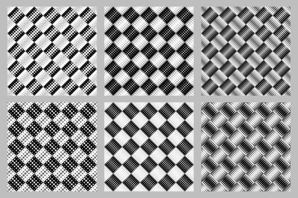 Abstract circle pattern background set - graphic