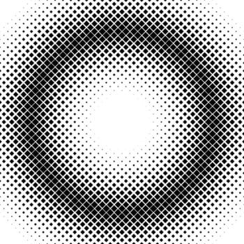 Retro halftone diagonal square background pattern design vector