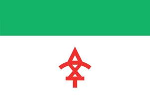 The flag of Lagodekhi Municipality vector