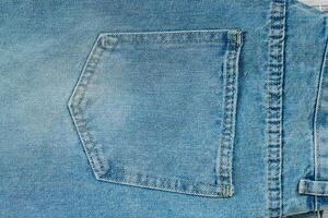 jeans texture close-up with space for text photo