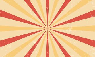 Classic vintage rays sunburst retro background suitable for graphic design vector