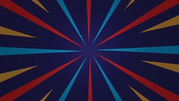 illustration of abstract background with sunburst vector
