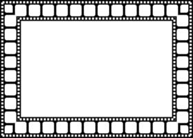 Framework inspired by film stripe, can use for frame, cover, decoration, background, wallpaper, carpet pattern or for graphic design element vector