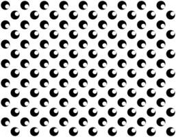 Motif Pattern Created by Deformation of the Circle Shape. Modern and Contemporary Style. Can use for Decoration, Background, Tile, Wallpaper, Wrapping, Fabric, Textile, Carpet, etc vector