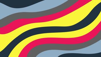 a colorful abstract background with wavy lines vector