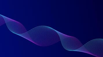 Abstract wave futuristic technology background. Line fiber optic concept. Design for futuristic, fiber optic, wave, telecoms, digital, internet, online, network. vector
