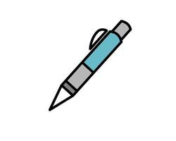 Illustration of a marker creating a smooth line, symbolizing precision, clarity, and bold communication vector