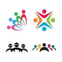 Community Logo Template Icon vector
