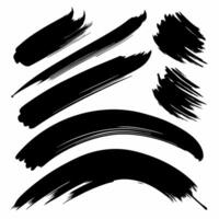 Abstract brush stroke . brush stroke design. vector