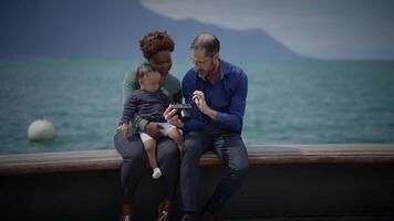 Family Bonding by the Water A joyful day spent with loved ones, creating lasting memories video