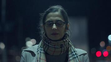 A Serene Urban Night An invitation to a calm atmosphere full of elegance and tranquility video