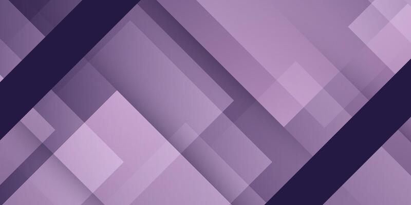 Abstract geometric overlap background with purple color gradient frame background design. Overlap purple shapes pattern.