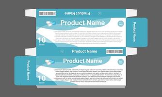 two boxes with the name product name and product name vector