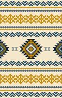 Carpet pattern. Seamless geometry. Western handmade saddle blanket rug pattern, Aztec, vector