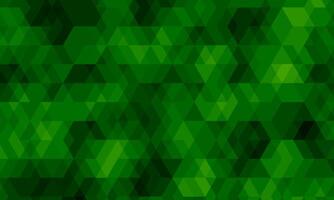 Dark green hexagon pattern blur background. mosaic textured. vector