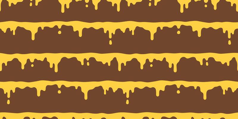 honey bee seamless pattern splash honeycomb insect gift wrapping paper scarf isolated cartoon repeat background tile wallpaper illustration doodle textile design