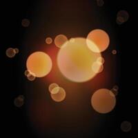 Elegant Bokeh Background with Light and Blur Effects vector
