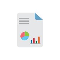 Data visualization icon vector