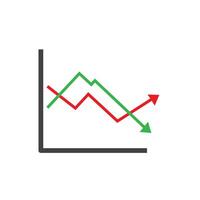 Data visualization icon vector