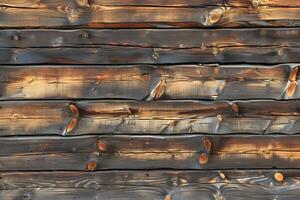 Rustic Wooden Wall Texture with Natural Patterns for Design and Background Use photo