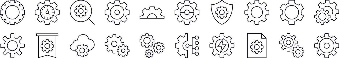 Line Icon Bundle. Editable Stroke. Minimalistic Linear Pictogram for Design of Cards, Apps, Banners, Posts vector