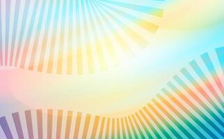 Abstract rainbow colorful soft smooth blur gradient background design vector