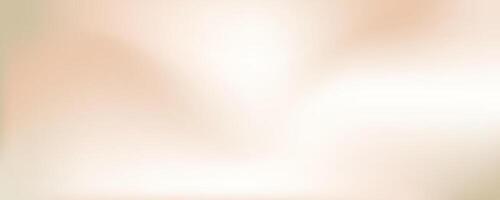 Beige gradient background. Light beige texture gradation. Neutral color backdrop. Creamy brown elegant abstract bg. Soft pearl backdrop. Delicate pale wallpaper vector