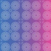 Mandala Pattern Floral Design Beautiful Texture Background vector