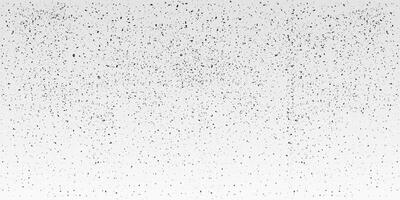 Grunge surface texture with noise, grain, dots. Abstract background with grungy gritty subtle black splatter, dust. Brush ink splatter effect. Overlay template. vector
