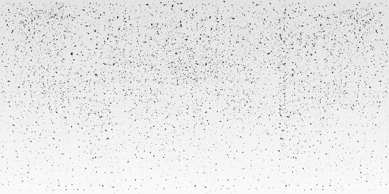 Grunge surface texture with noise, grain, dots. Abstract background with grungy gritty subtle black splatter, dust. Brush ink splatter effect. Overlay template.