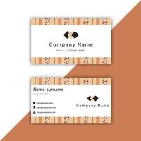 Print simple and modern business card designs . vector