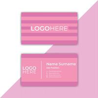 Print Professional Business Card, Template, or Visiting Card. vector