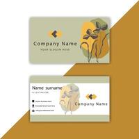 Print Professional Business Card, Template, or Visiting Card. vector