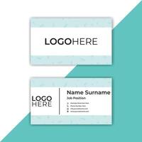 Print Business Card Template Design Abstract Modern Icon Color for Luxury Presentation of Simple Corporate Identity Concept Minimal Elegant Brand Set of Creative Contact . vector