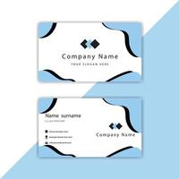 Print simple and modern business card designs . vector