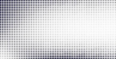 Retro poster with a dot gradient background featuring a grunge texture and comic noise. Pixelated grain, vintage halftone pattern, and duotone effect for a manga or cartoon style. vector
